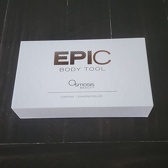 OSMOSIS + BEAUTY Epic Body Tool Diamond Roller Skincare Tool Rose Gold - Picture 1 of 6